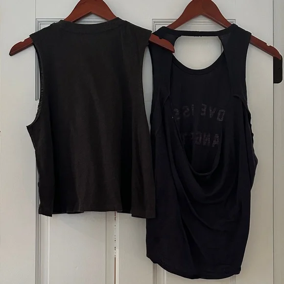 Spiritual Gangster Black 'Love' & 'Love Is So Gangster' Graphic Tank Top bundle - Picture 2 of 5